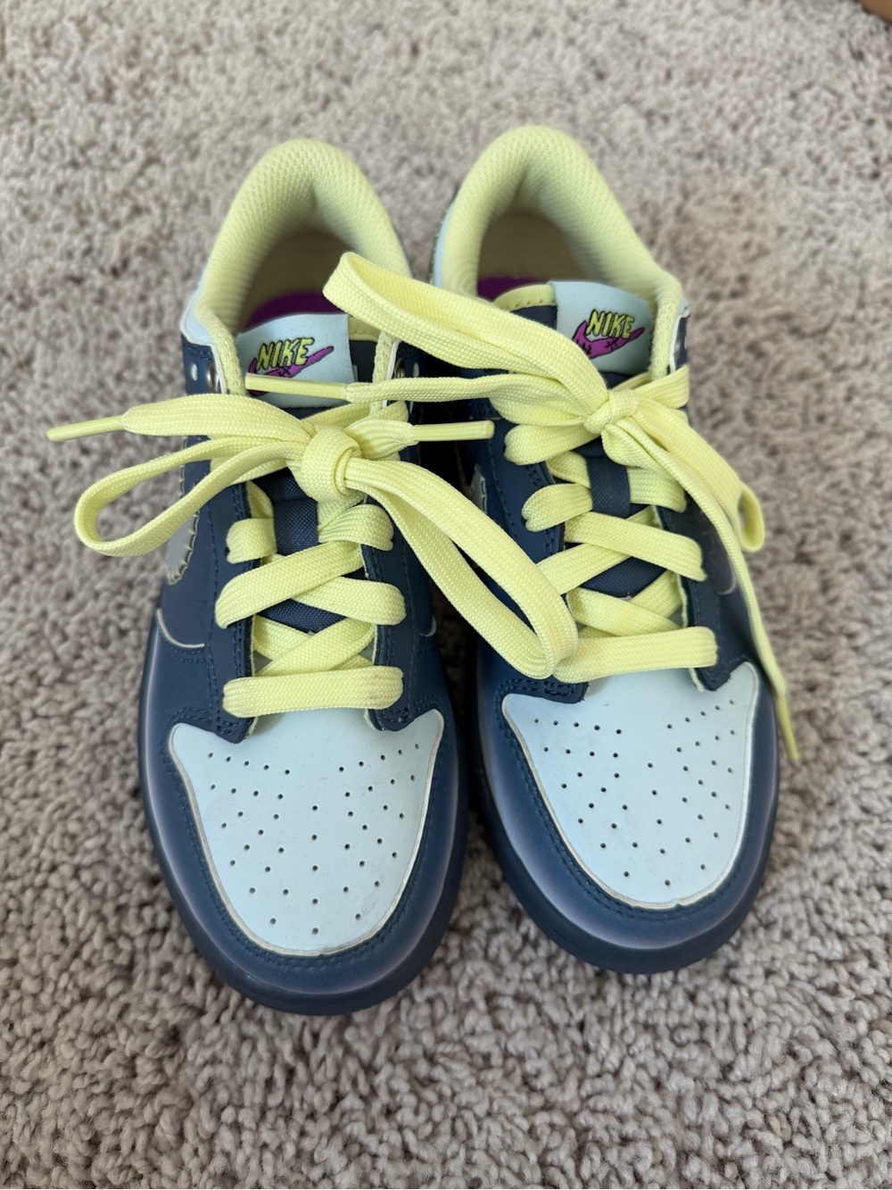 Nike Kids Dunk Low GS Halloween Diffused Blue Tint